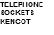 TELEPHONE SOCKETS KENCOT 