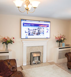 tv wall mounting Burford